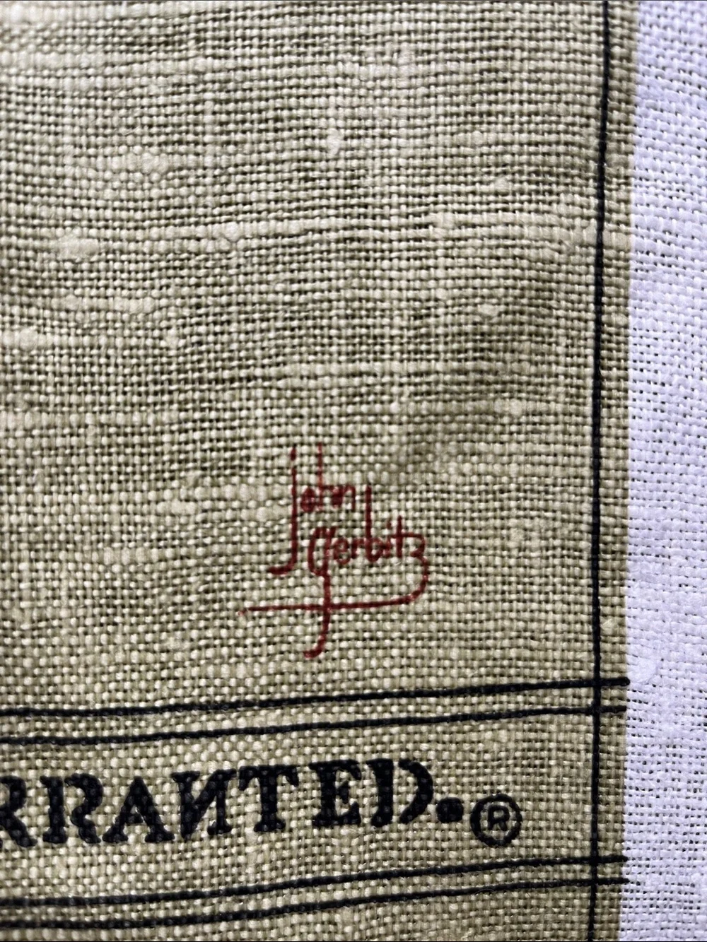 Vintage Hitchcock Chairs Tea Towel Kitchen Linen Cotton Americana Decor Motifs